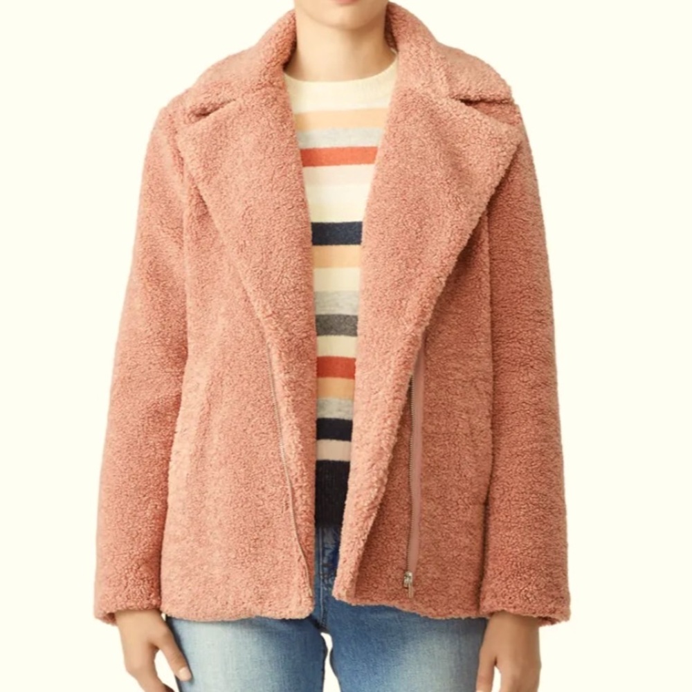 MINKPINK Faux Fur Jacket